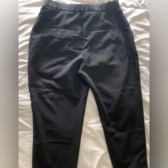 NWT Abercrombie & Fitch Women’s Black Pants, Ultra High Rise; Size 32/14s - Picture 3 of 6